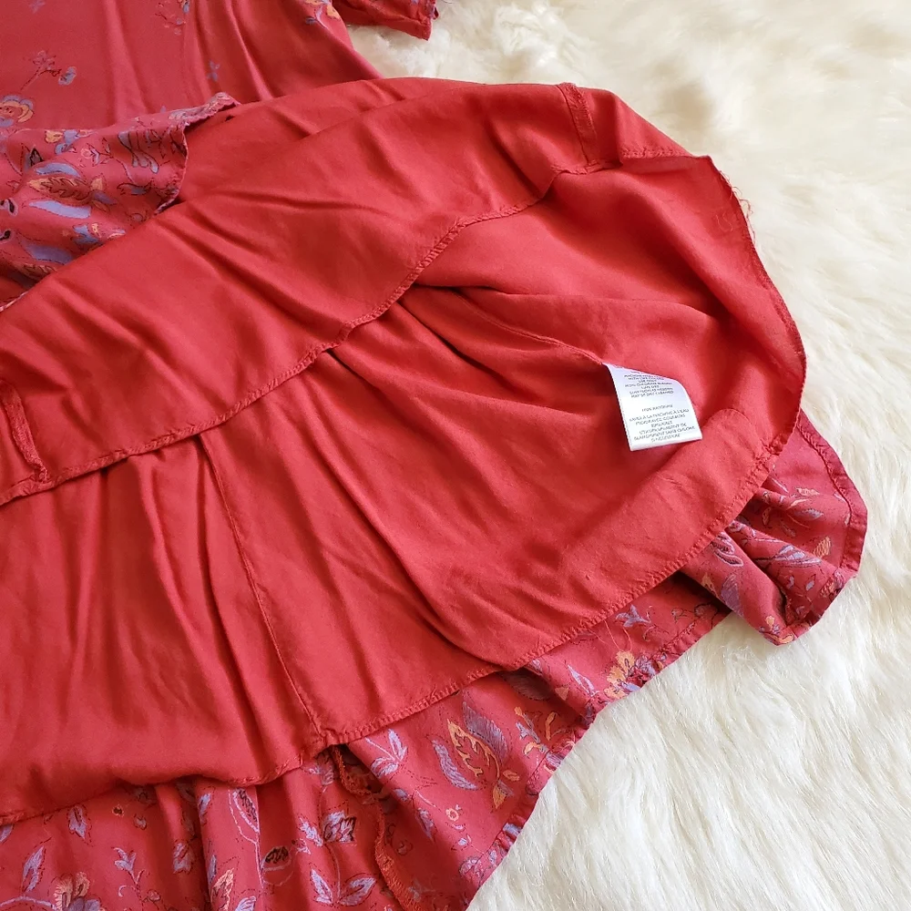 Urban Outfitters Kimchi Blue Floral Fields Dress Size Small - Picture 6 of 11